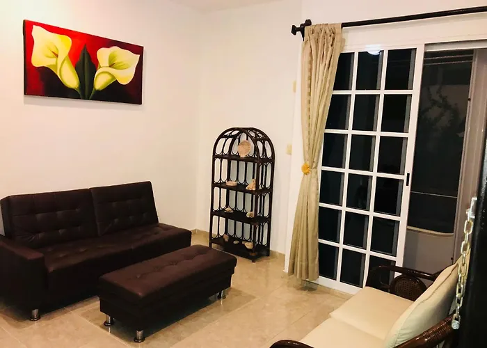 5th Avenue 3 People Balcony Gasthof Playa del Carmen